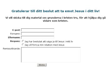 Frälsningsformulär