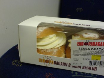 Tvåpack med semlor